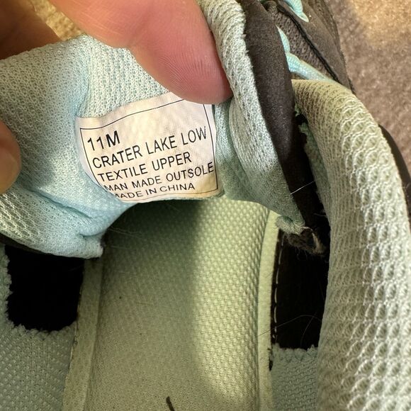 Eddie Bauer Crater Lake Low Women's Hiker Tread Sneaker Sz 11M Grey /Blue 287949 - Picture 7 of 7